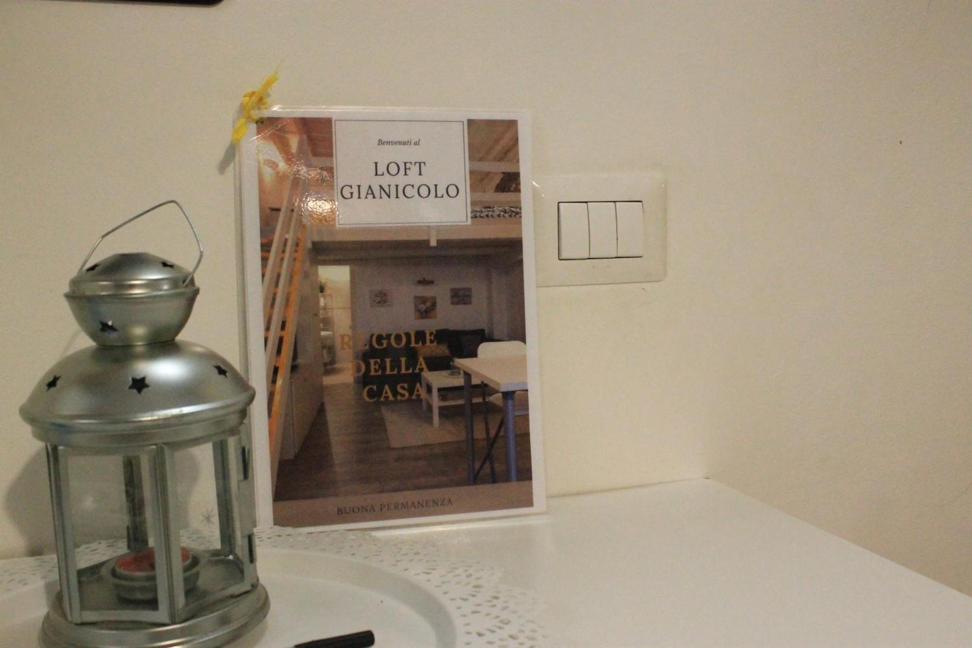 Apartmán A Due Passi Da S.Pietro E Castel Sant'Angelo Loft Gianicolo Řím Exteriér fotografie